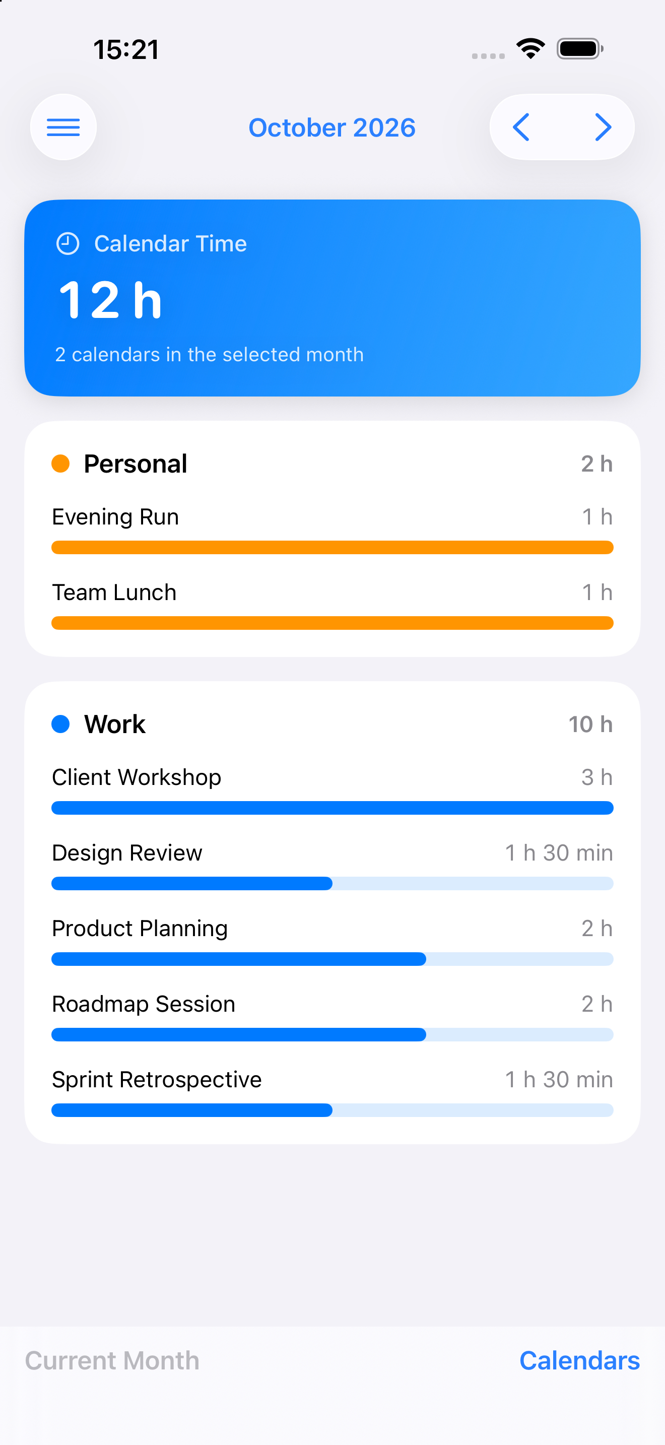 Monthly report